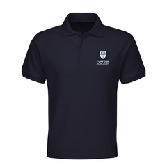 Purpose Academy Polo Liberty azul marino unisex