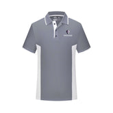 Renaissance Academy Of Arts And Sciences - Light Grey & White Freedom Activewear Colorblock Polo