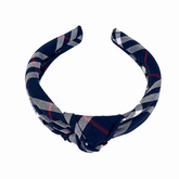 Signature Plaid Knotted Headband