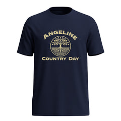 Angeline Country Day - Spirit Logo Performance Short Sleeve Tee