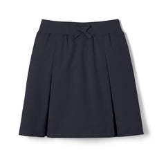 Girl's Black Kick Pleat Skort