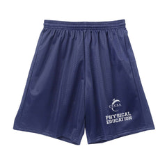 Navy Blue Mesh P.E. Shorts (While Supplies Last) - FINAL SALE / NO RETURNS