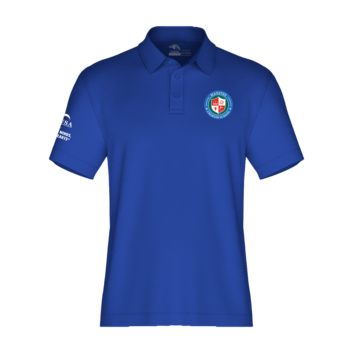 Manatee Charter School - Freedom Activewear Polo (9)