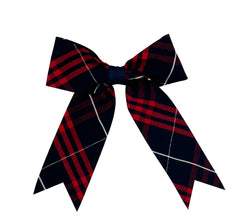 Classic Plaid Jumbo Statement Bow