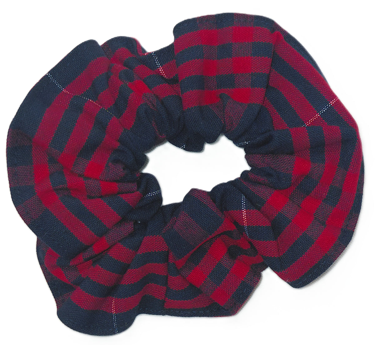Classic Plaid Scrunchie