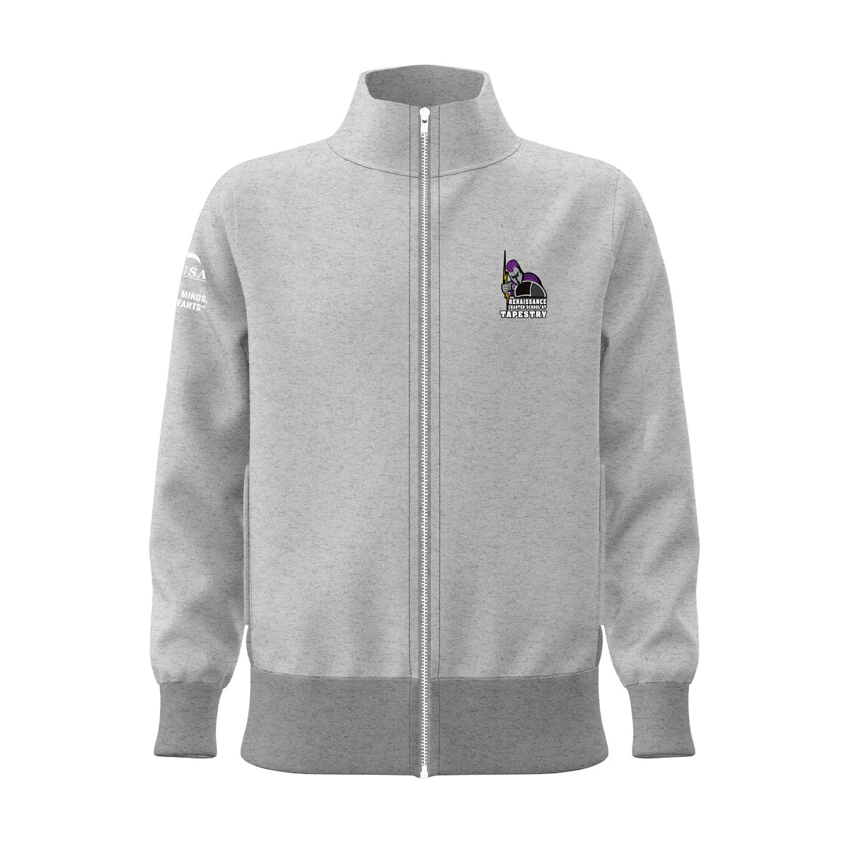 Escuela Charter Renacimiento en Tapestry | Chaqueta Legacy - Sudadera con cremallera completa