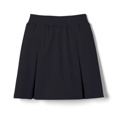 Girl's Black Kick Pleat Skort