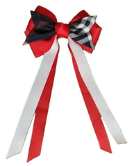 Signature Layered Plaid Bow