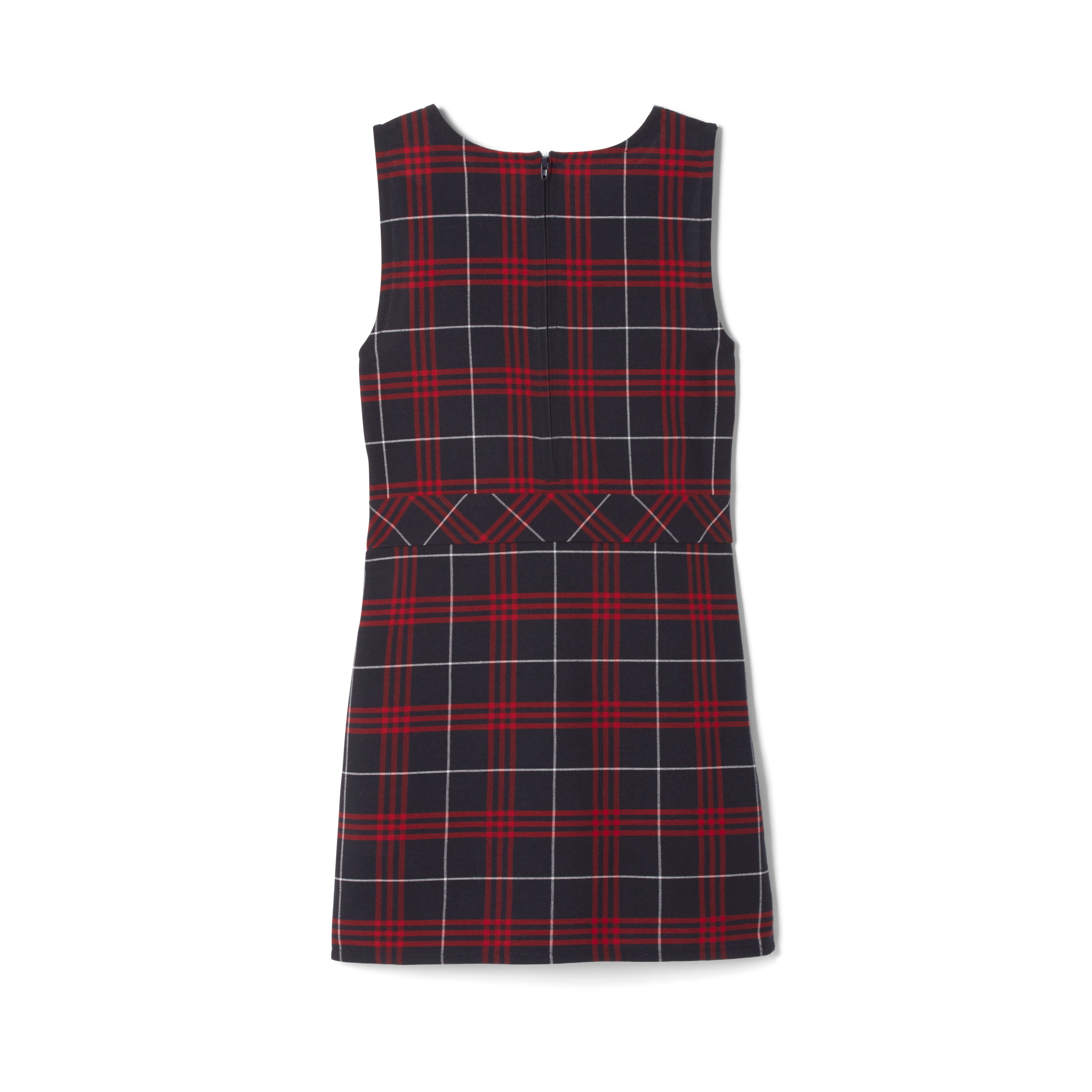 red plaid jumper dress Baby Tis The Season Plaid Jumper Dress