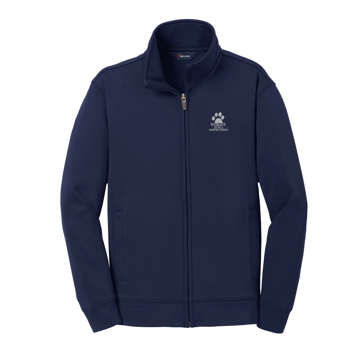 Six Mile Charter Academy Chaqueta polar unisex con 2 bolsillos