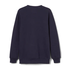 Unisex Youth Athletic Department Navy Crewneck Sweatshirt