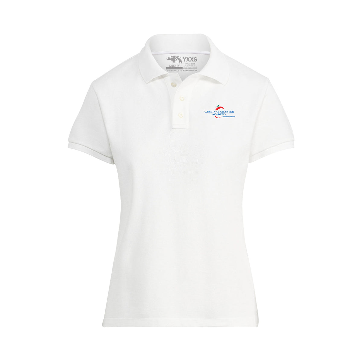Cardinal Charter Academy At Wendell Falls (6-8) - Women's Liberty Polo (FINAL SALE / NO RETURNS)