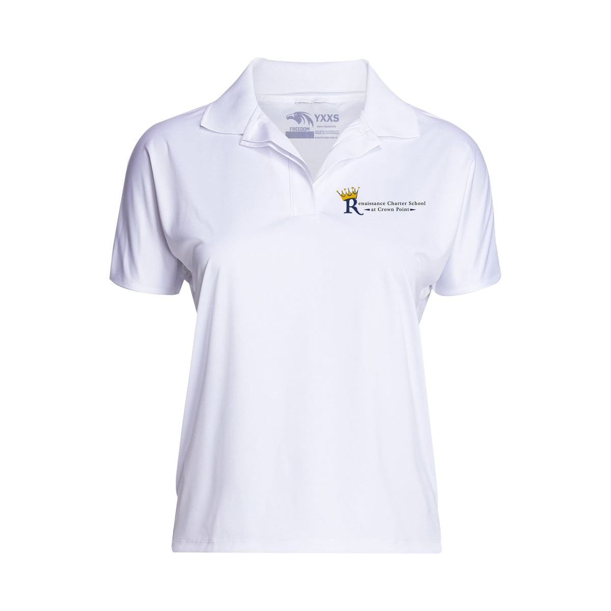 Escuela autónoma Renaissance en Crown Point (6-8) - Polo Freedom Activewear