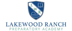 Camisa de rugby de rayas azules y blancas para adultos de Lakewood Ranch Prep High School